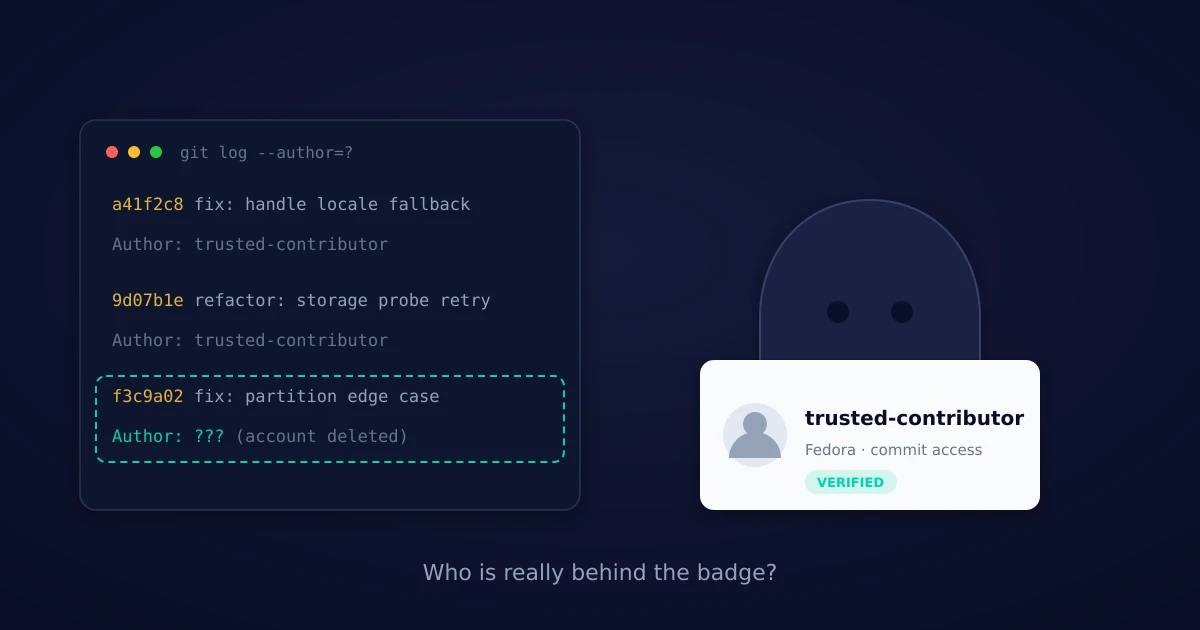 AI Agent Identity: Lessons from Fedora's Rogue Agent